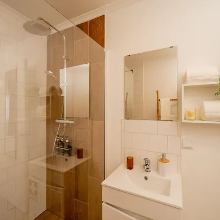 Azul-casa Sol-3 Minutos Da Apartament A dos Cunhados
